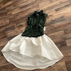 Jacket and skirt duo